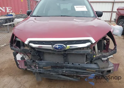 2018 Subaru Forester 2.5I from USA, damaged, VIN JF2SJABC1JH446987
